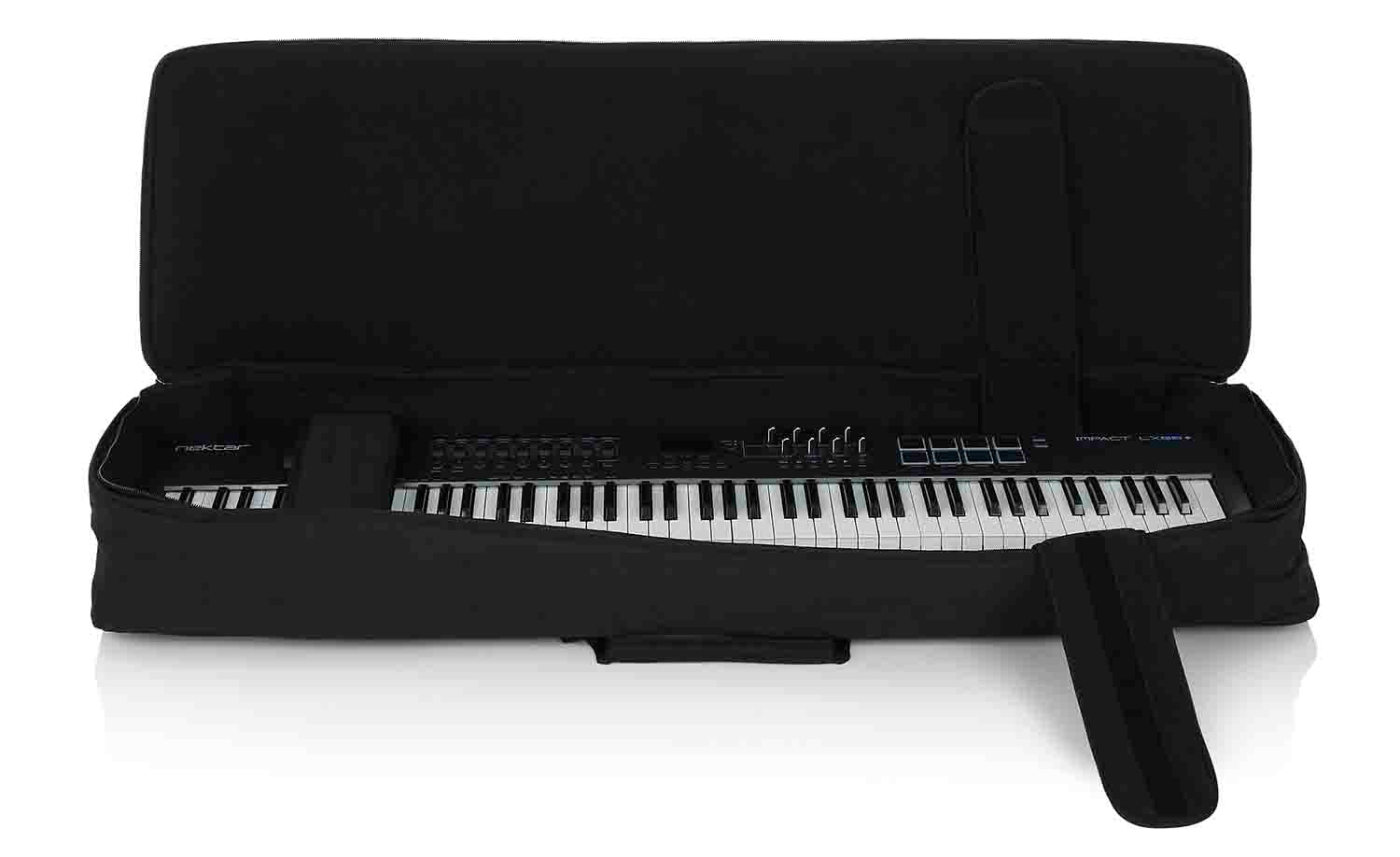 Gator Cases GKB-88 SLIM DJ Gig Bag for 88 Note Keyboards - Hollywood DJ