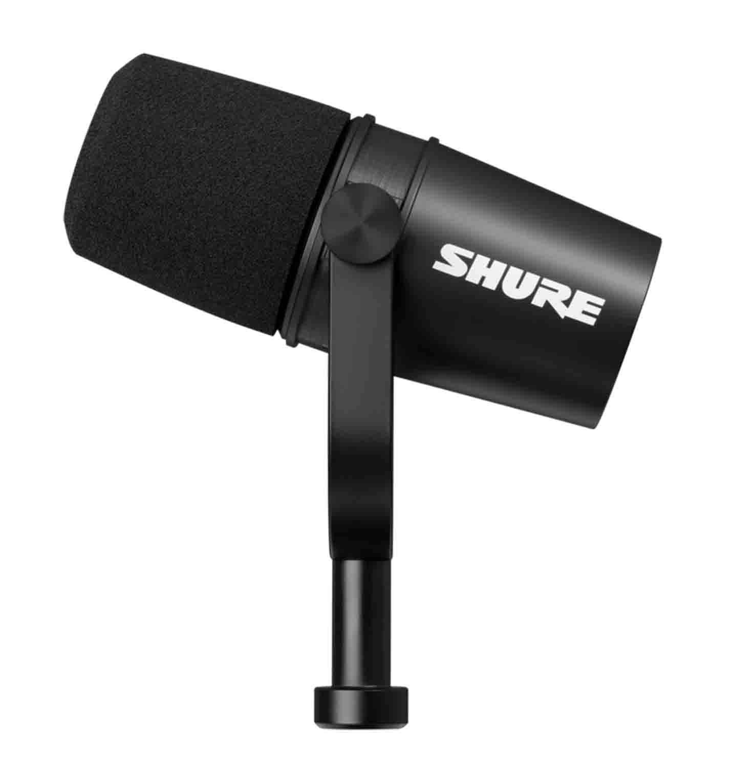 Shure MV7X Podcast Microphone - Black - Hollywood DJ