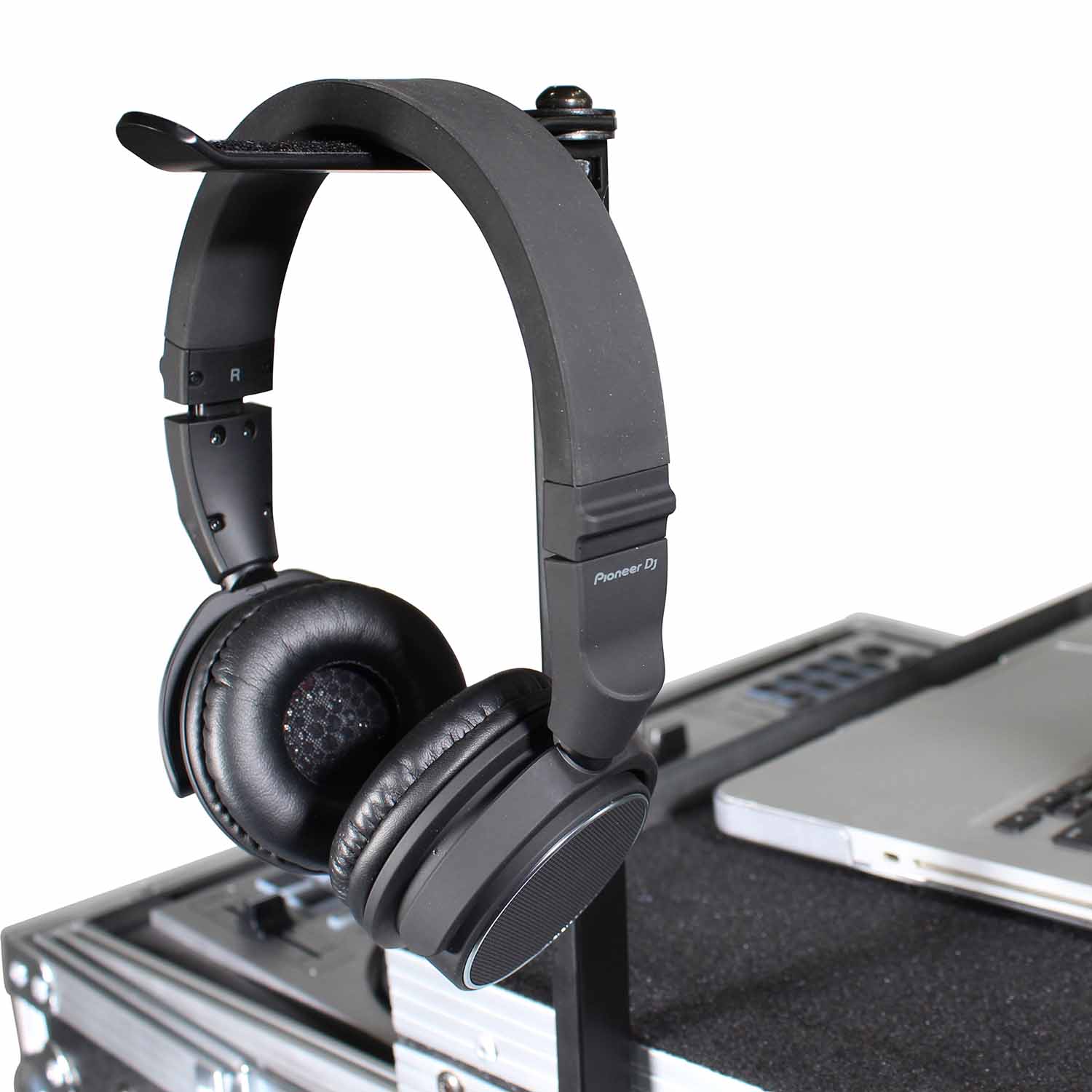 ProX X-HH815 Headphone Pole Stand for Cases 12" Shaft with Rotating Hook - Hollywood DJ