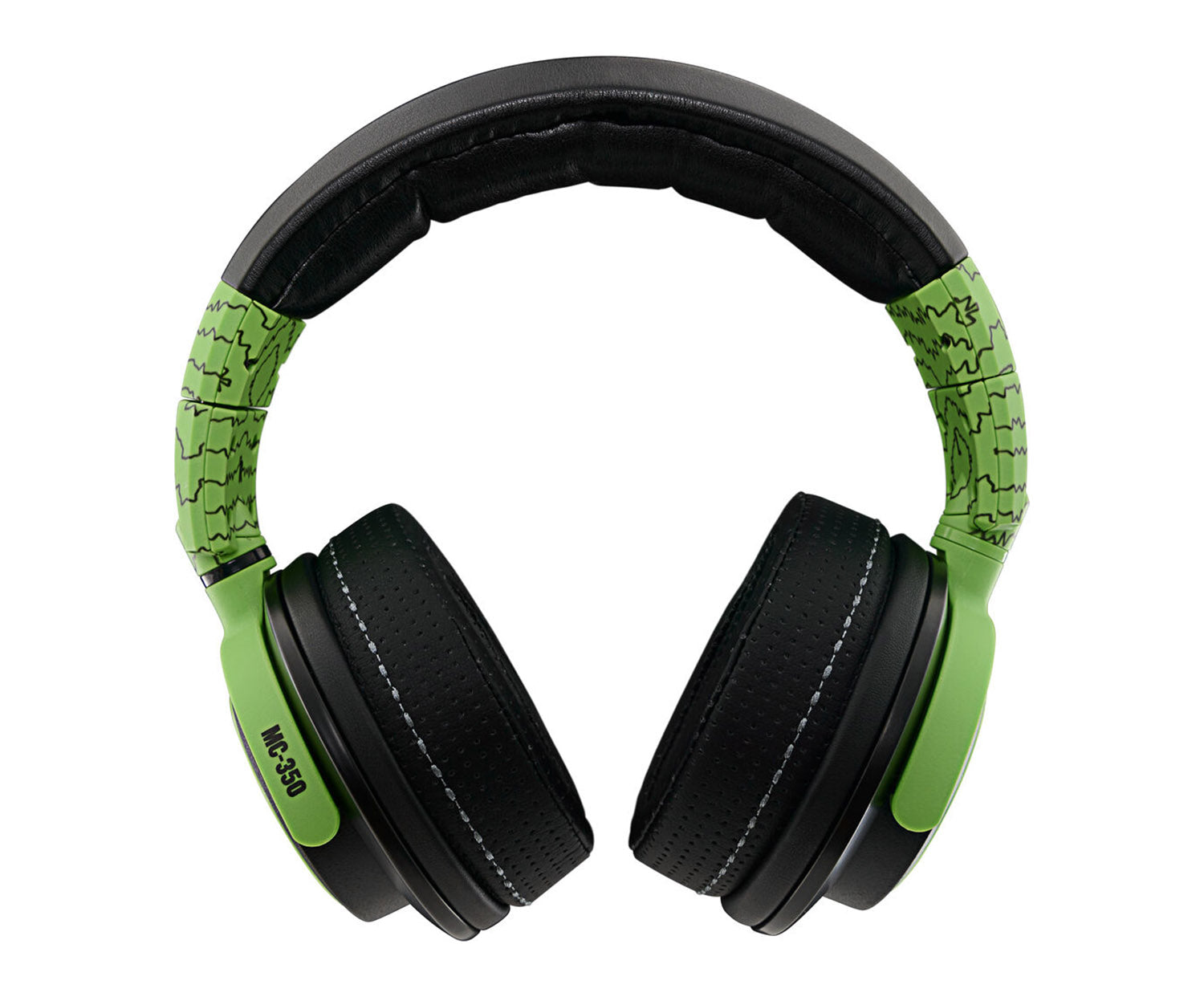 Mackie MC-350-LTD-GRN Limited Edition Professional Closed-Back Headphones - Hollywood DJ