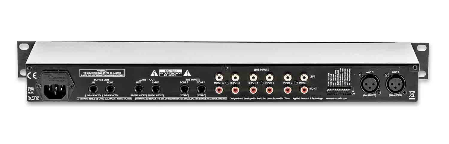 Art MX624, 6-Channel Stereo Mixer - Hollywood DJ