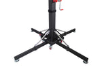 ProX XT-CRANK18FT-500 Lighting Heavy-Duty Crank Truss Stand 500 Lbs Capacity with Outriggers Center Load18'Includes T-Adapter Truss Mount - 18 Feet by ProX Cases