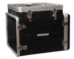 Gator Cases GRC-10X8 PU, 10U Top and 8U Side ATA Molded PE Pop-Up Console Rack - Hollywood DJ