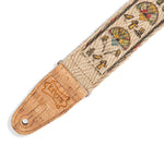 Levy's Leathers MH8P-004 2″ Hemp Vegan Guitar Strap with Printed Egyptian Design - Hollywood DJ