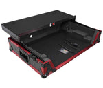 ProX XS-RANEONE WLTFRLED DJ Flight Case for Rane One 1U Rackspace with Sliding Laptop Shelf, Wheels and LED KIT - Hollywood DJ