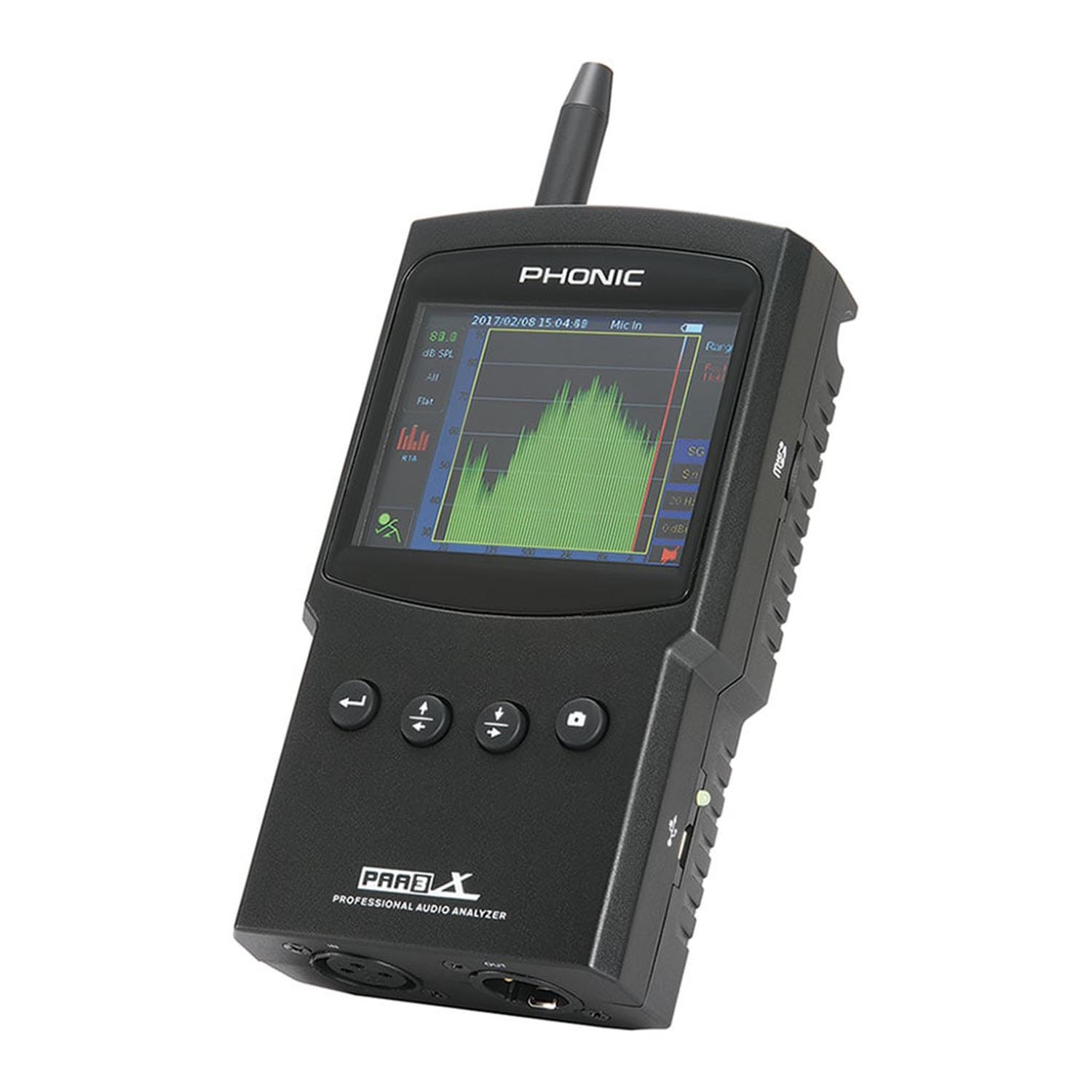Phonic PAA3X, Handheld Audio Analyzer - Hollywood DJ