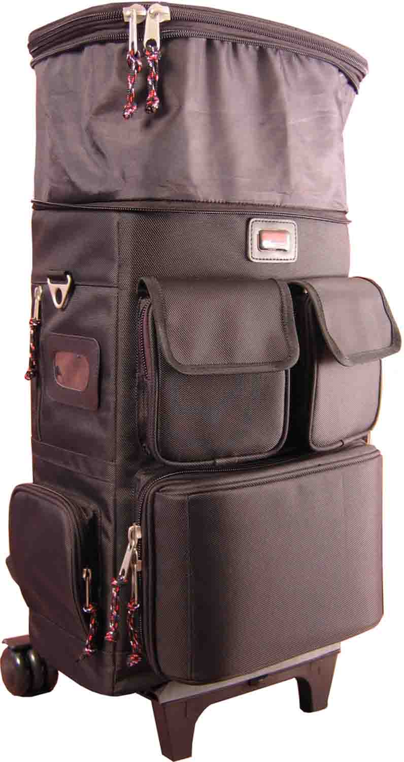 Gator Cases GK-LT25W Rigid EPS Foam Lightweight Backpack-Style Case for Micro-Controller and Laptop - Hollywood DJ