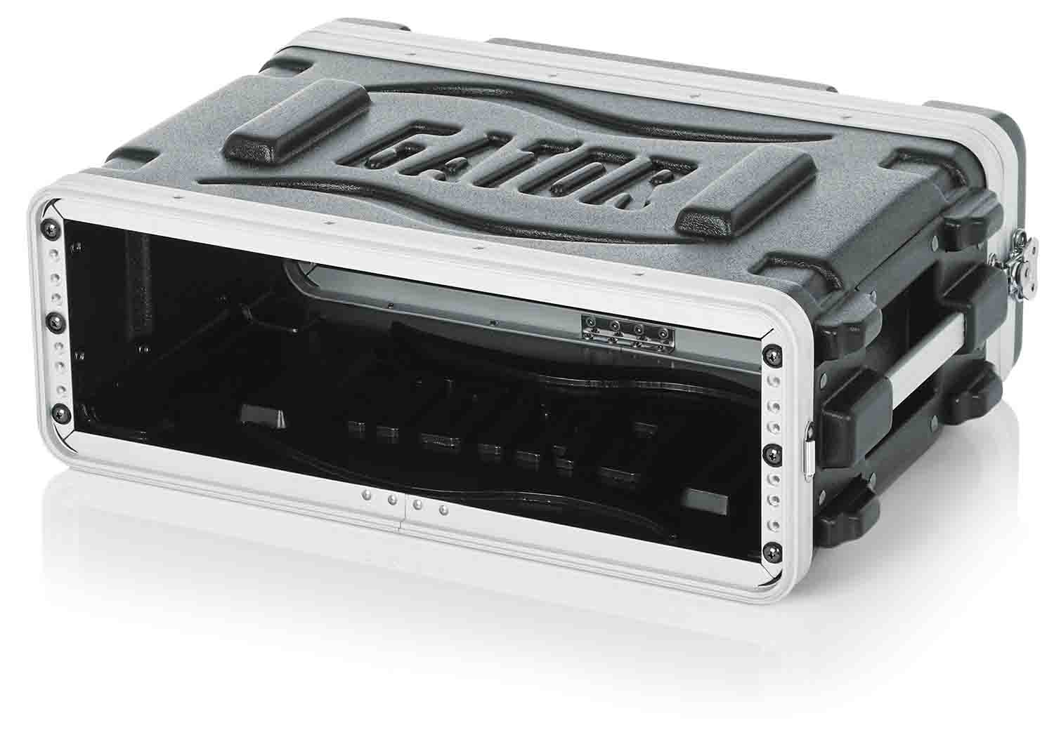 Gator Cases GR-3S Shallow Molded 3U Audio Rack Case 14.25″ Deep - Hollywood DJ