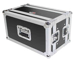 ProX X-6U7D 6U Deluxe Effects Rack 7 In Deep Rail to Rail with Handles - Hollywood DJ