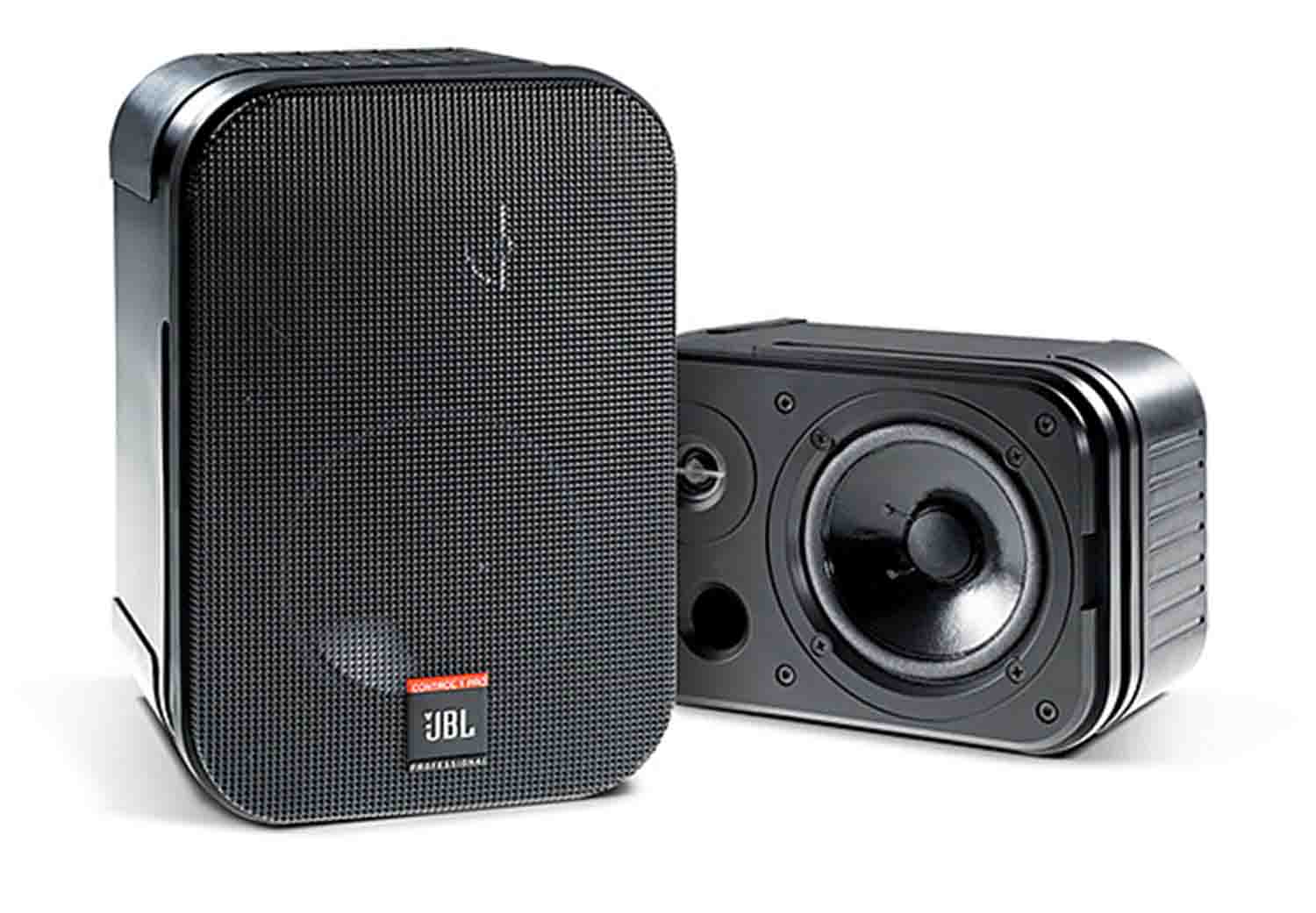 JBL C1PRO Two-Way Professional Compact Loudspeaker System - Black - Hollywood DJ