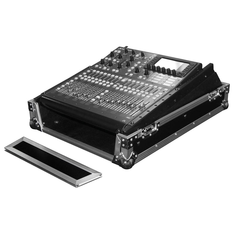 Odyssey FZMX1913, Universal 13U Rack Mountable DJ Mixer Flight Case - Hollywood DJ