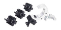 ProX XT-QSLIDERX4 Set of 4 Quick Release Sliding Truss Clamp Mounting Adapters ideal for Fastening Moving Heads - Hollywood DJ