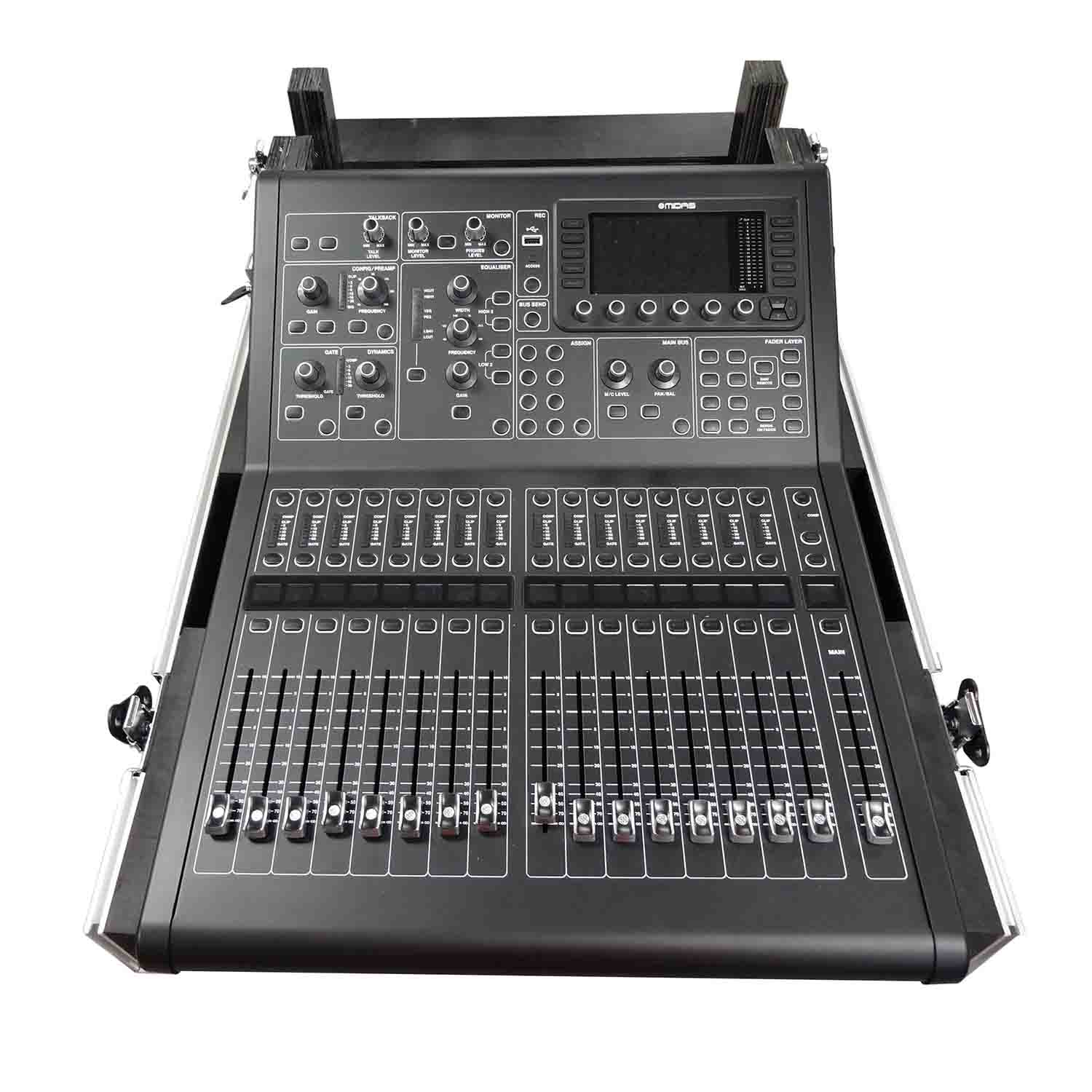 ProX XS-MIDM32RDHW DJ Flight Case for Midas M32R Console with Doghouse, Wheels - Hollywood DJ