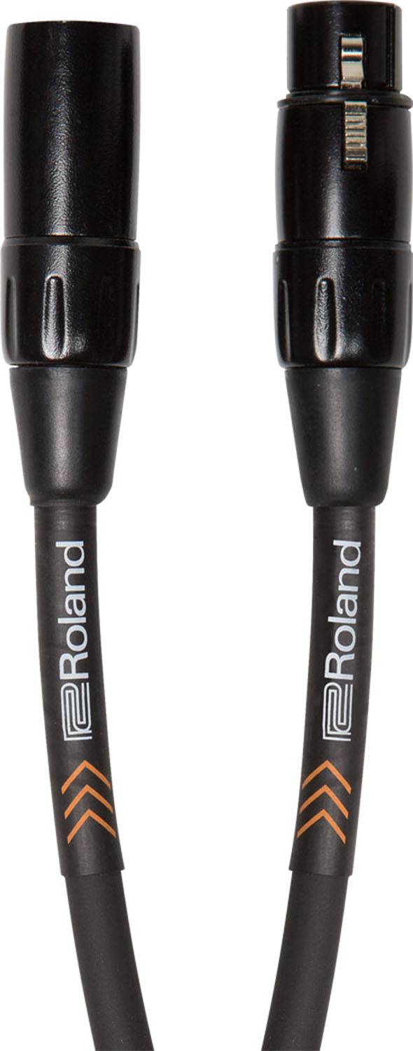 Roland RMC-B15 Microphone Cable, Heavy-Duty XLR Connectors - 15 ft - Hollywood DJ