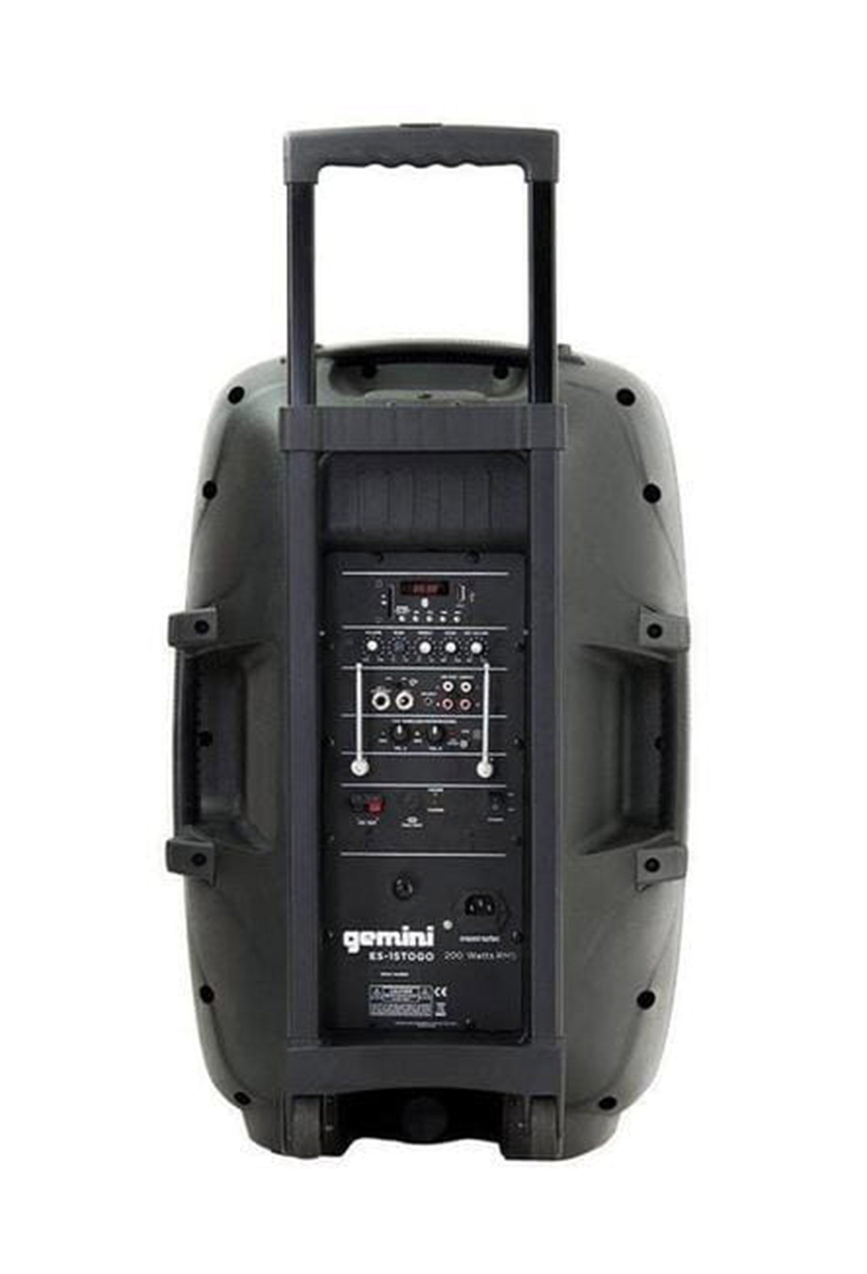 Gemini Sound ES-15TOGO 15-Inch Active Battery Powered Loudspeaker - Hollywood DJ