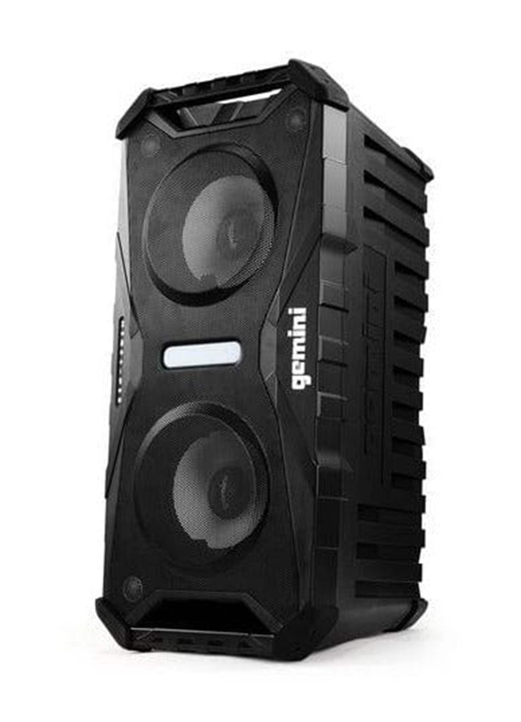 Gemini Sound SOSP-8BLK Sound Splash Rechargeable Waterproof Wireless 420-Watt Speaker - Hollywood DJ