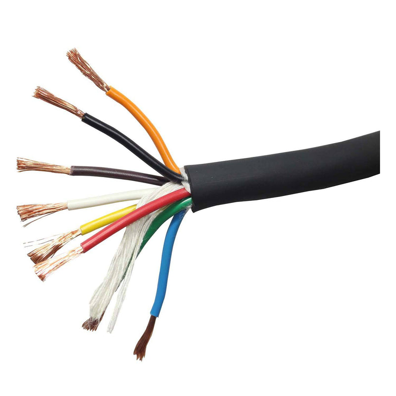 ProX XC-812-100 12 Gauge 8 Conductor High Performance Speaker Snake Cable - 100 Feet - Hollywood DJ