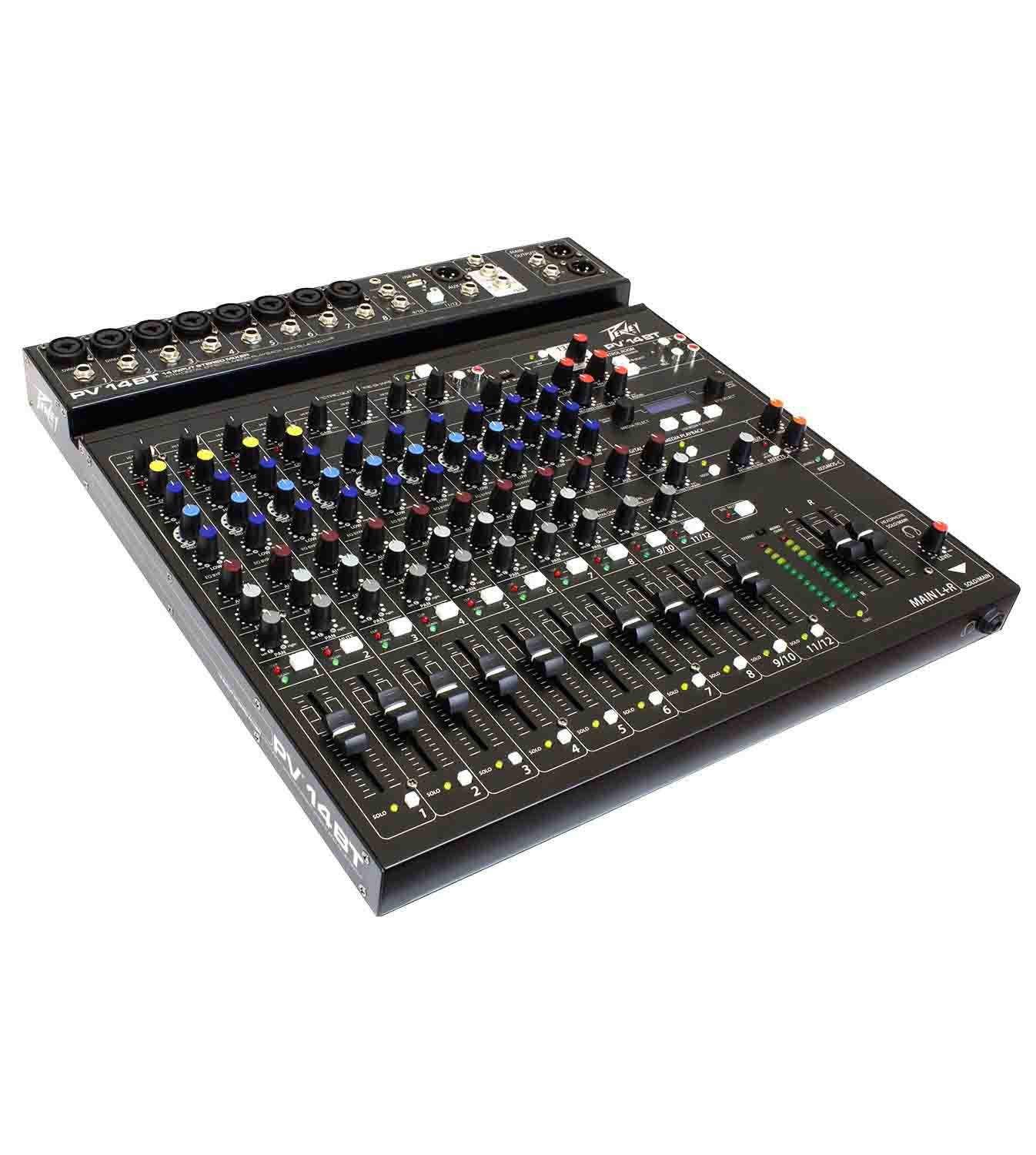 Open Box: Peavey PV 14 BT 120US Compact 14 Channel Mixer with Bluetooth - Hollywood DJ