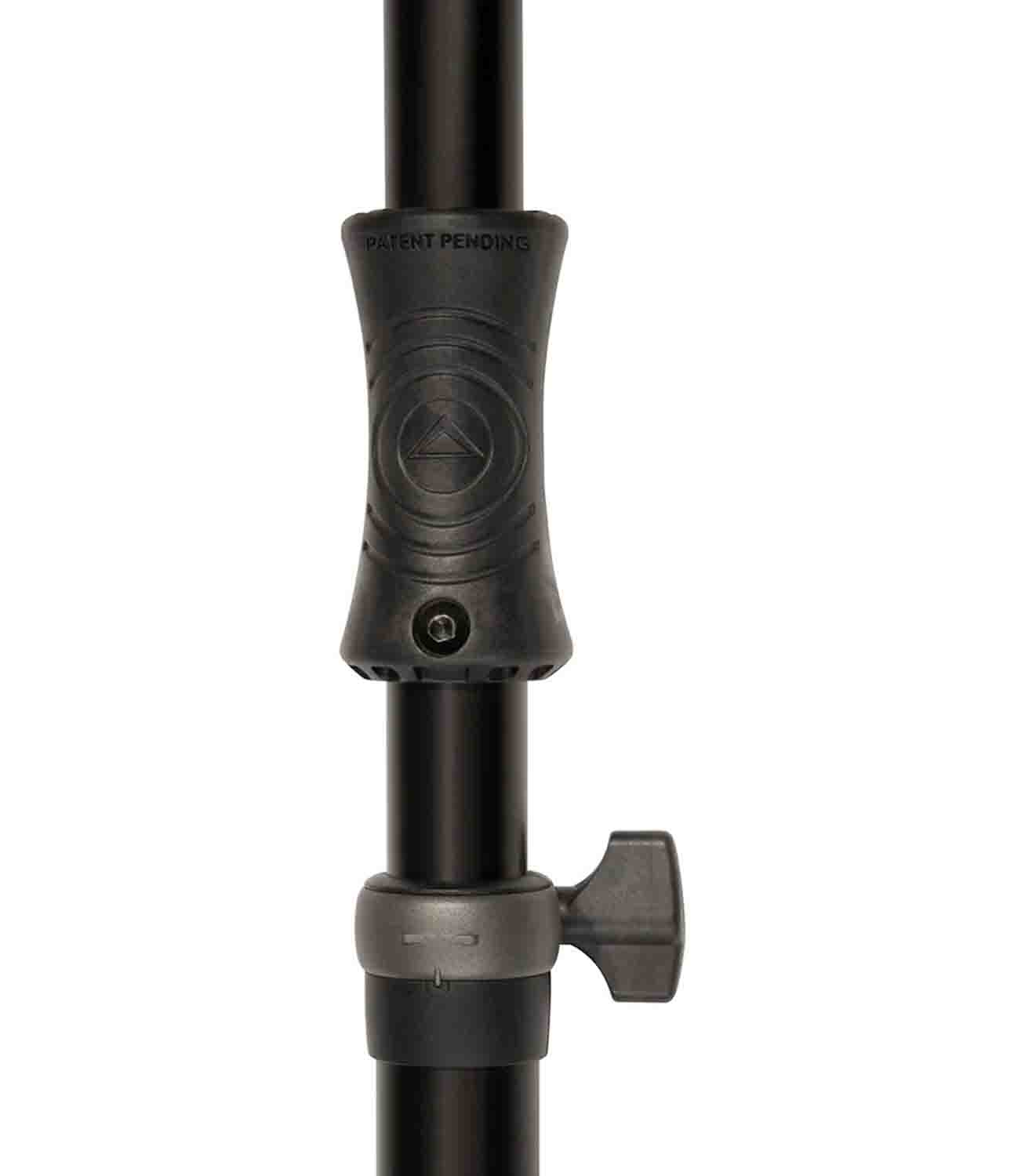 Ultimate SP-100B Air-Powered Speaker Pole with M20 Threaded Connection and Standard Subwoofer Adapter - Hollywood DJ
