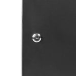 Gator Cases GRW2012508 21″ Deep Sectional Hinged Wall Mounted Rack - Steel Door - Hollywood DJ