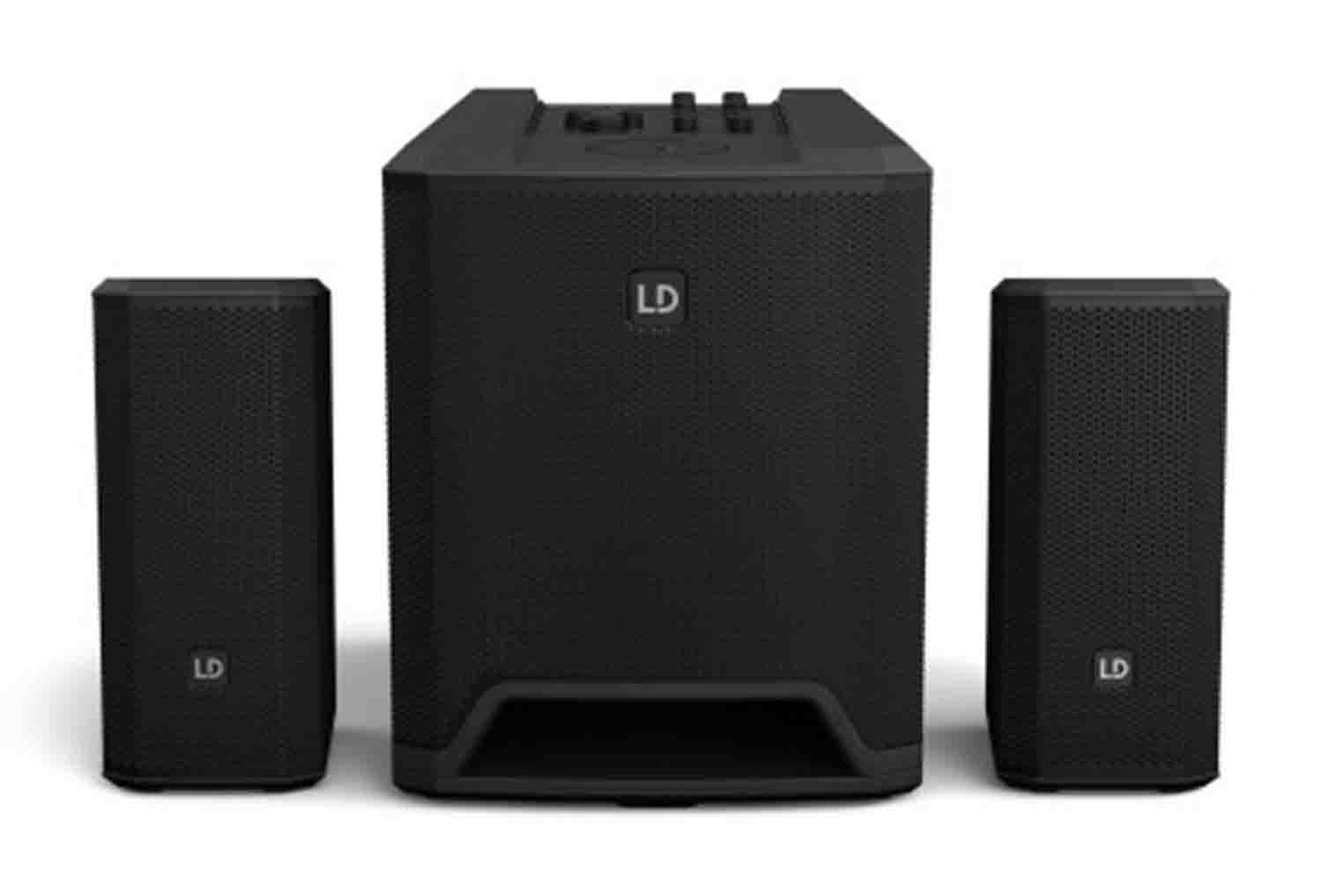 LD Systems DAVE 10 G4X Compact 2.1 Powered Sound System - Hollywood DJ