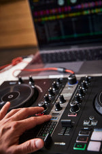 B-Stock Scratch & Dent: Hercules AMS-DJC-INPULSE-300-MK2 DJControl Inpulse 300 2-Deck USB DJ Controller for Serato DJ Lite and DJUCED - Hollywood DJ