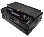 ProX XS-PRIME4 WLTBL Flight Case for Denon Prime 4 DJ Controller with Sliding Laptop Shelf - Black Finish - Hollywood DJ