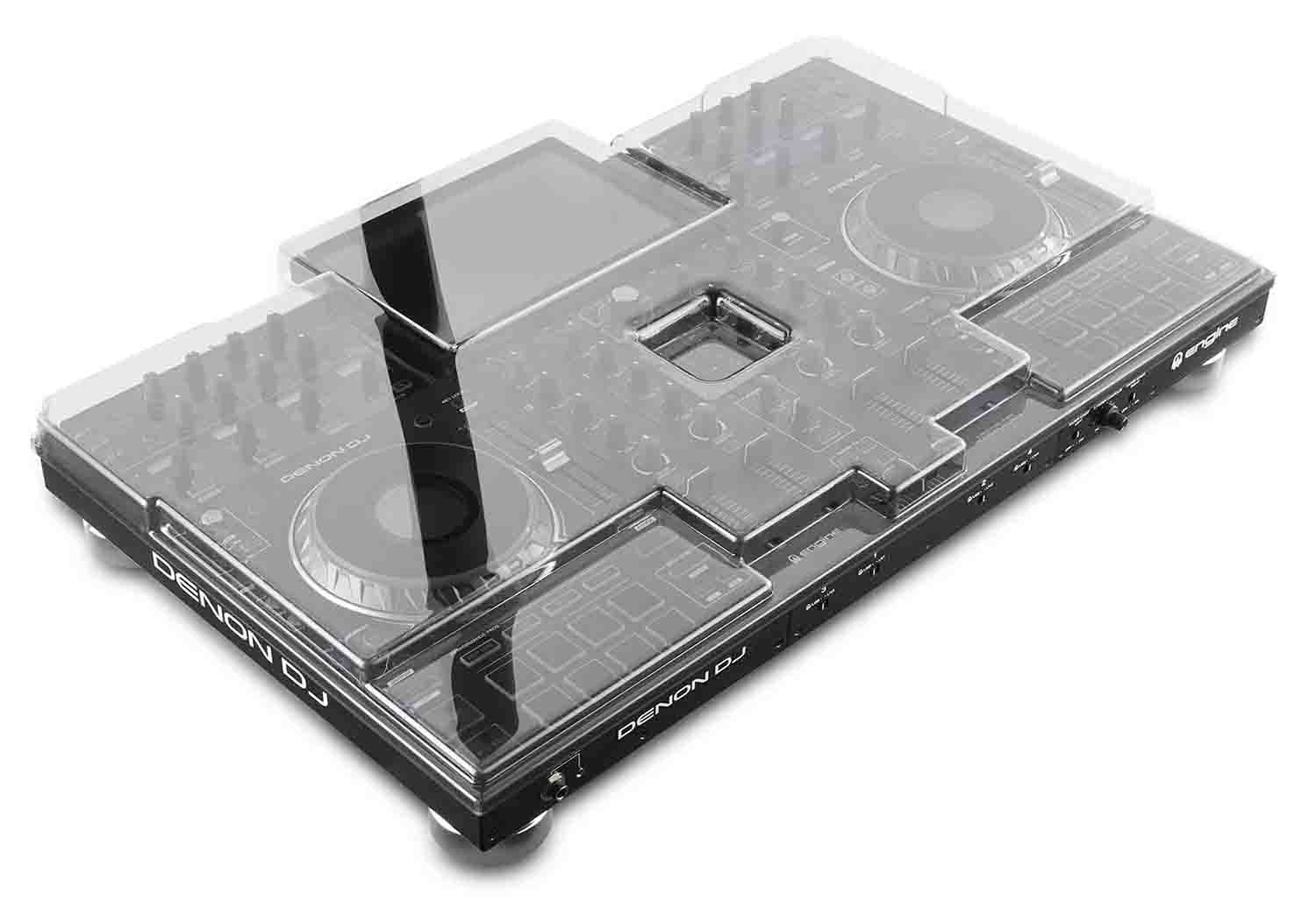 Decksaver DS-PC-PRIME4 Protection Cover For Denon Prime 4 DJ Controller - Hollywood DJ