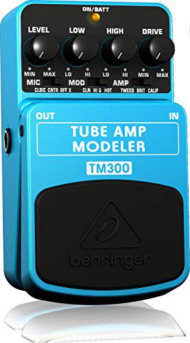 Behringer TM300 Ulti,ate Tube Amp Modeling Effects Pedal - Hollywood DJ