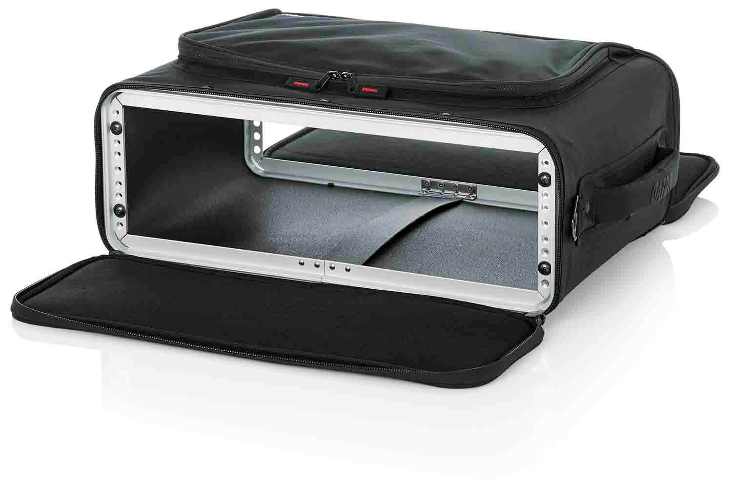 Gator Cases GR-RACKBAG-3U, 3U Lightweight Rack Bag with Aluminum Frame and PE Reinforcement - Hollywood DJ