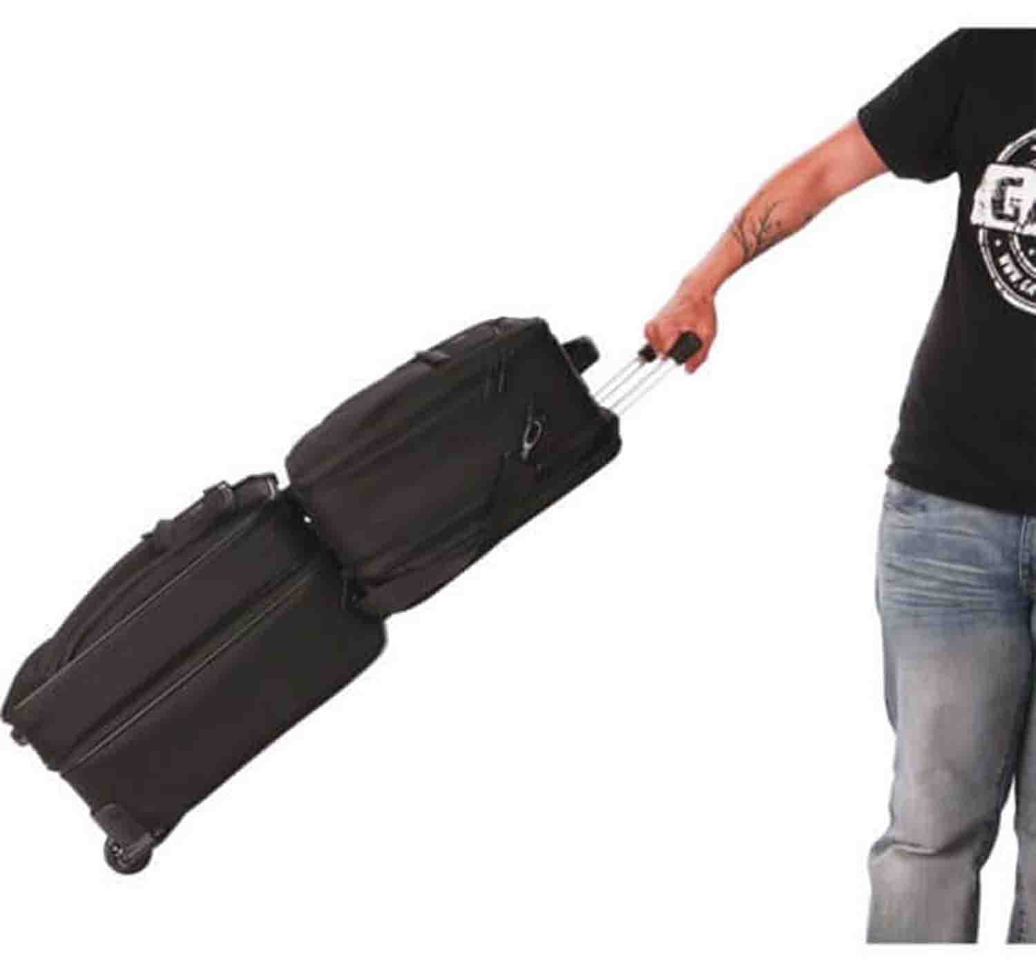 Gator Cases GAV-LTOFFICE-W Laptop and Projector Bag with Wheels and Pull Handle - Hollywood DJ