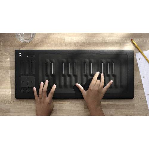 ROLI Seaboard RISE49 49-Note USB Keyboard Controller and Synthesizer - Hollywood DJ