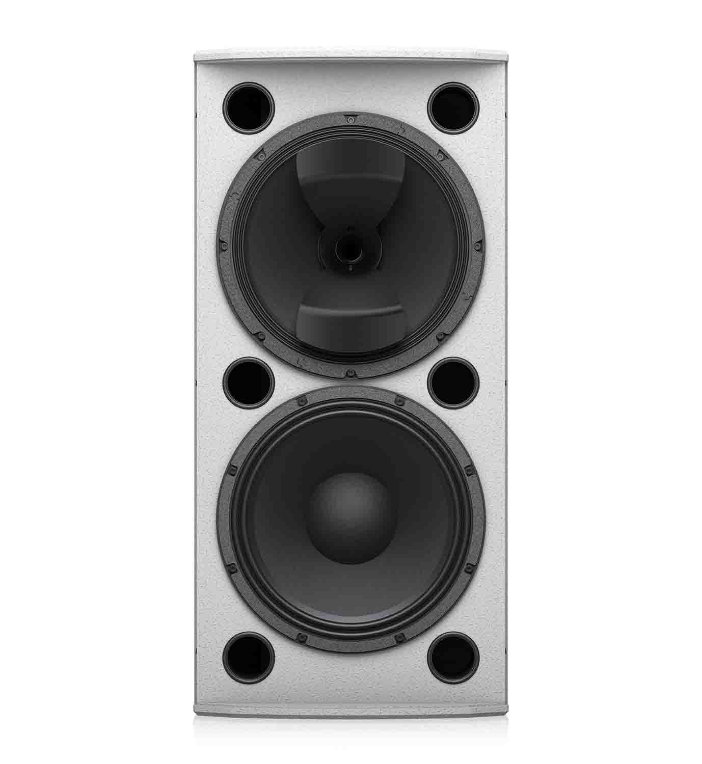 Tannoy VX 12.2Q-WH 12-Inch Power Dual Full Range Loudspeaker with Low-Frequency Driver and Q-Centric Waveguide - Hollywood DJ