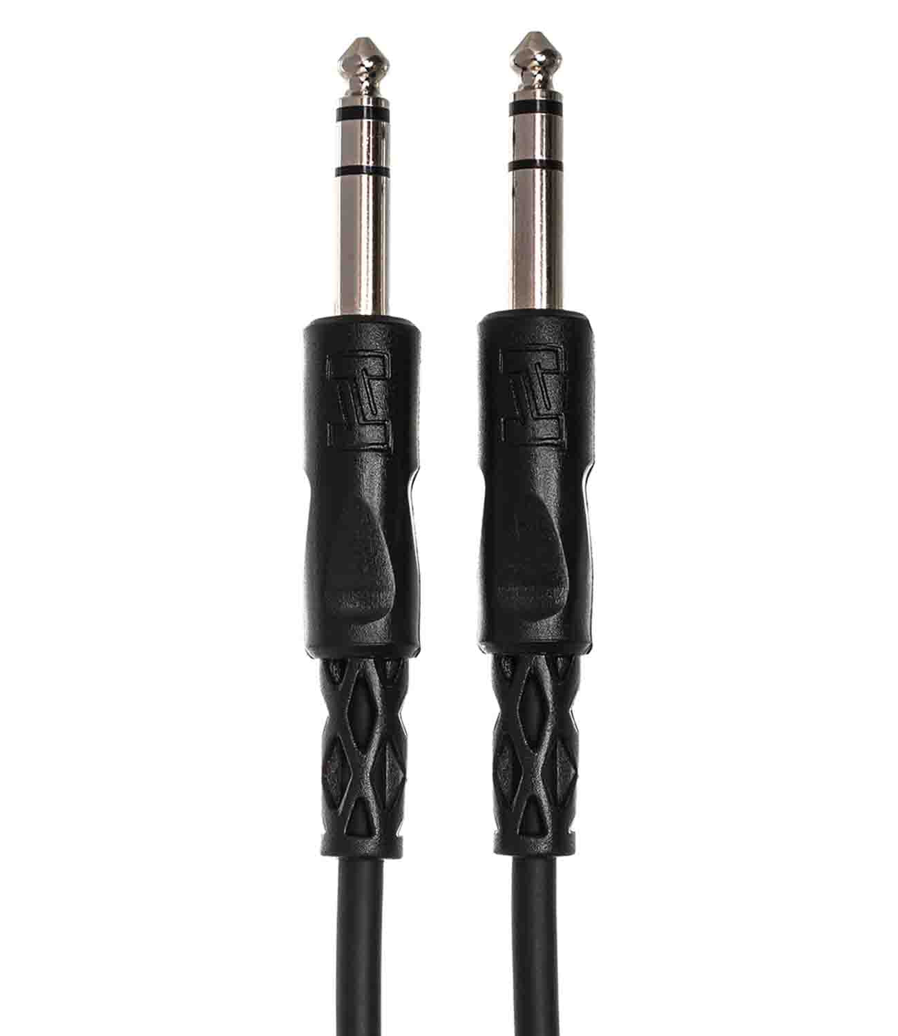 Hosa CSS-125, 1/4" TRS to 1/4" TRS Balanced Interconnect Cable - 25 Feet - Hollywood DJ