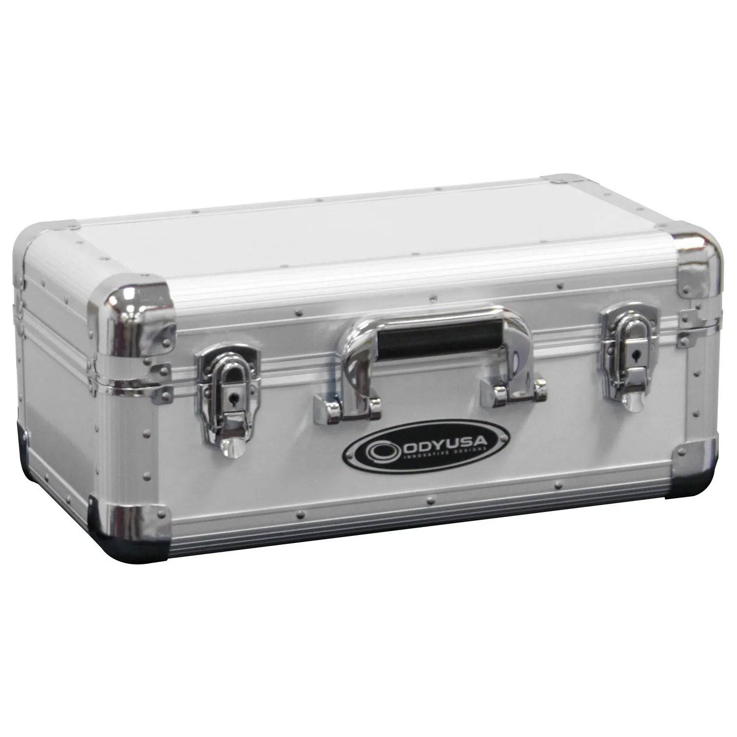 Odyssey KCD200SIL, Krom Series 5-Inches Media Disc Case In Silver - Hollywood DJ
