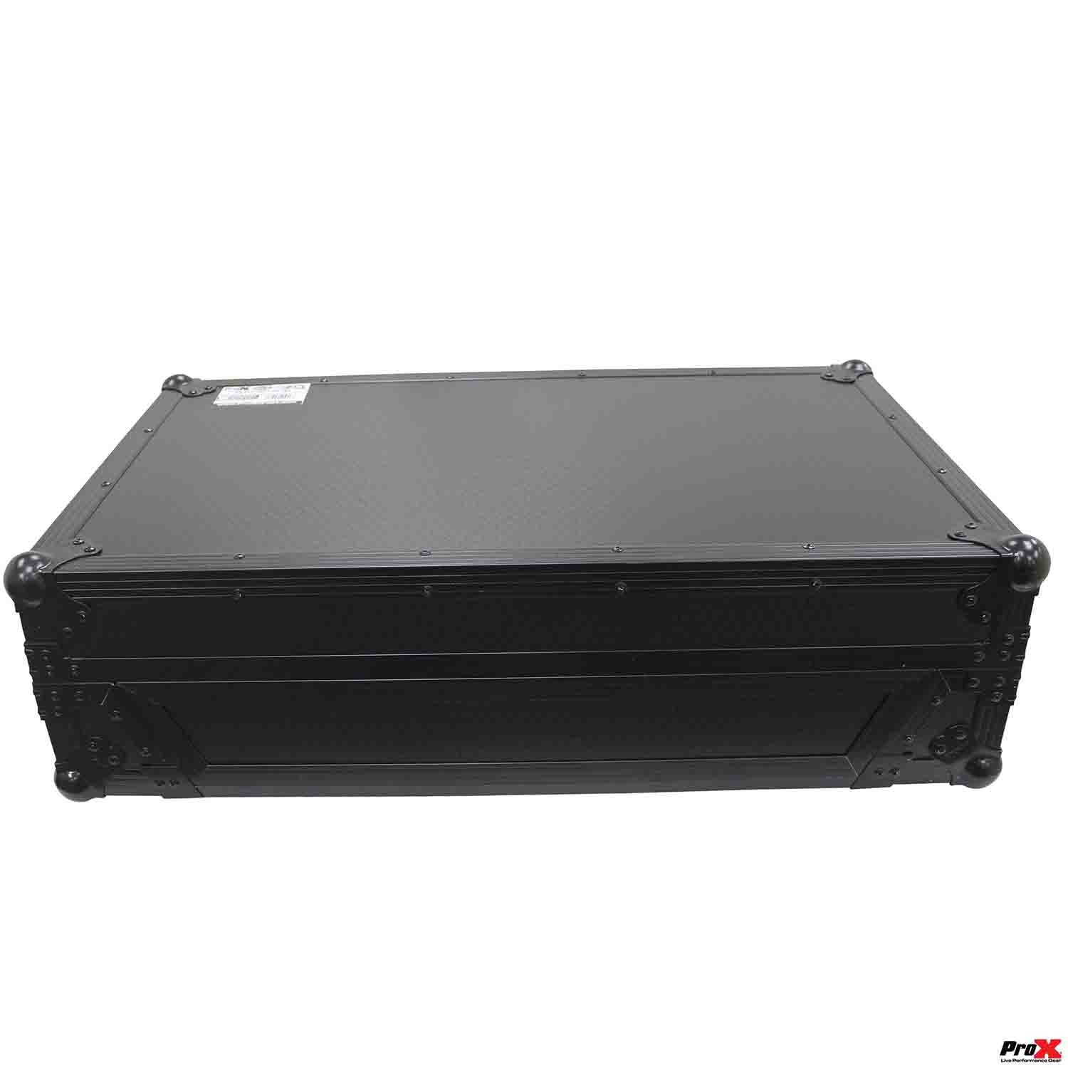 ProX XS-XDJXZ WLTBL, Flight Case for Pioneer XDJ-XZ DJ System With Laptop Shelf and Wheels - Black - Hollywood DJ
