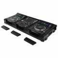 Odyssey FZ12CDJWXD2BL Coffin Flight Case For 12″ Format DJ Mixer and Two Large Format Media Players Odyssey