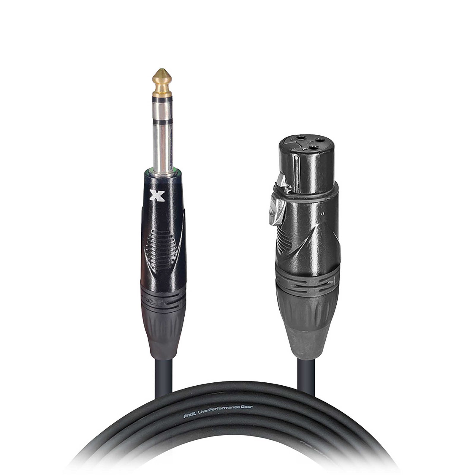 Prox XC-SXF25 Balanced 1/4" TRS-M to XLR-F High Performance Audio Cable - 25 Feet by ProX Cases