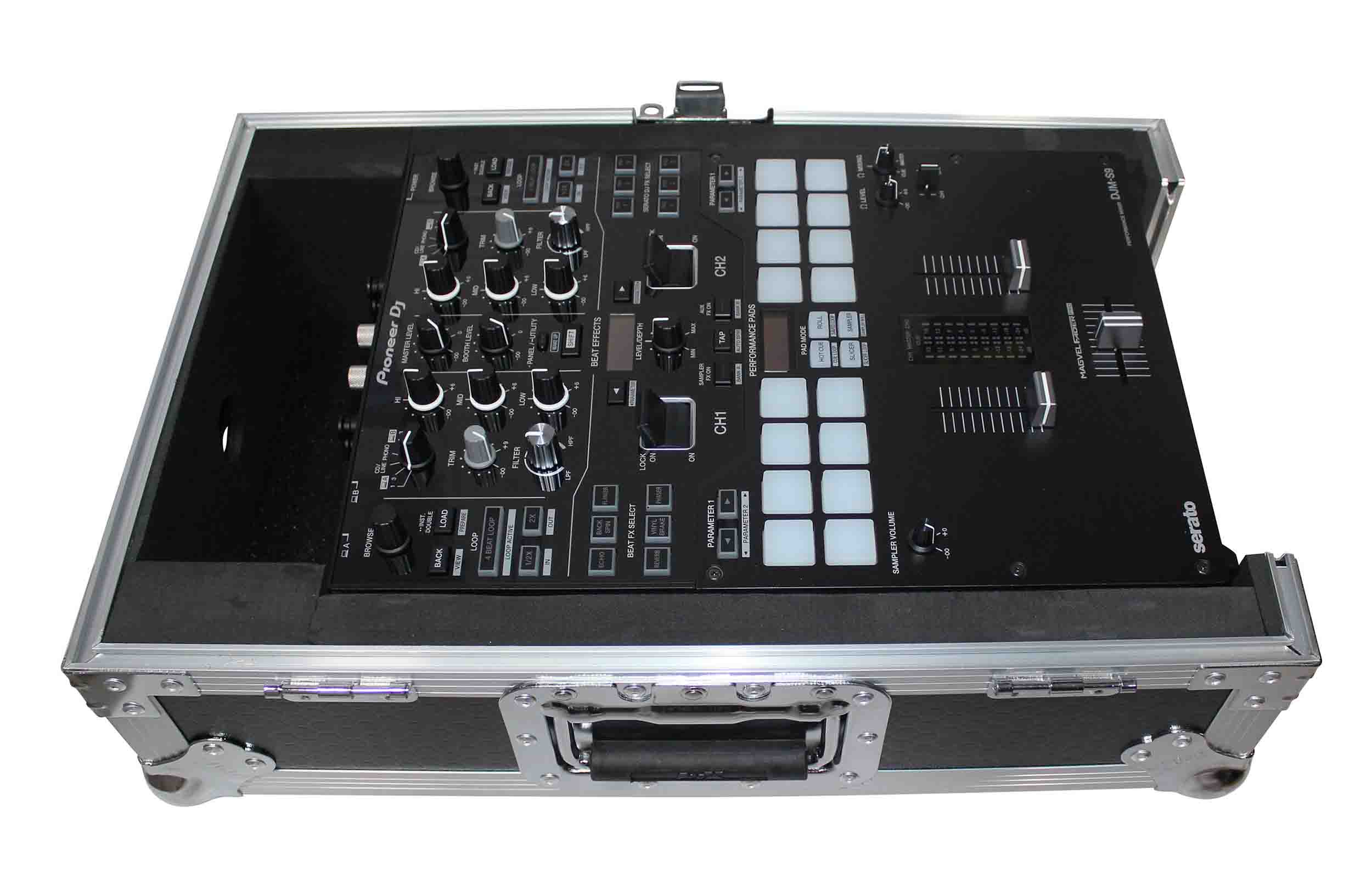 Pioneer DJ 2-Channel DJ Mixer S7 Package with Flight Case by Pioneer DJ
