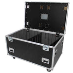 ProX XS-UTL483030W Heavy-Duty Truck Pack Utility Flight Case W-Divider and Tray Kit - 48"X30"X30" - Hollywood DJ