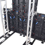 ProX XT-TC5LEDPA 10-13" LED Wall Mounting Plate to Extension 2" Pole Truss Clamp for Ground Stacking and Hanging - Hollywood DJ