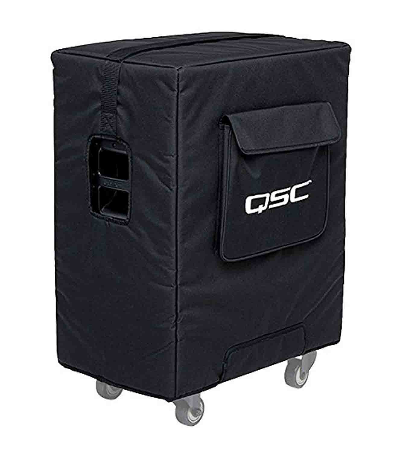 QSC KS212C-CVR Padded Cover for KS212C Subwoofer Speaker - Black - Hollywood DJ