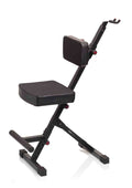 Gator Frameworks GFW-GTR-SEATDLX Deluxe Guitar Seat with Rear Guitar Hanger - Hollywood DJ