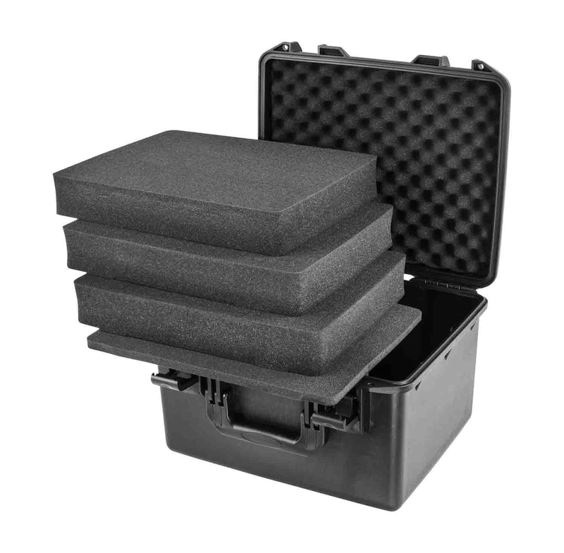 Odyssey VU161310, 17″ x 13.25″ x 8.75-Inches Bottom Interior with Pluck Foams Injection-Molded Utility Case - Hollywood DJ