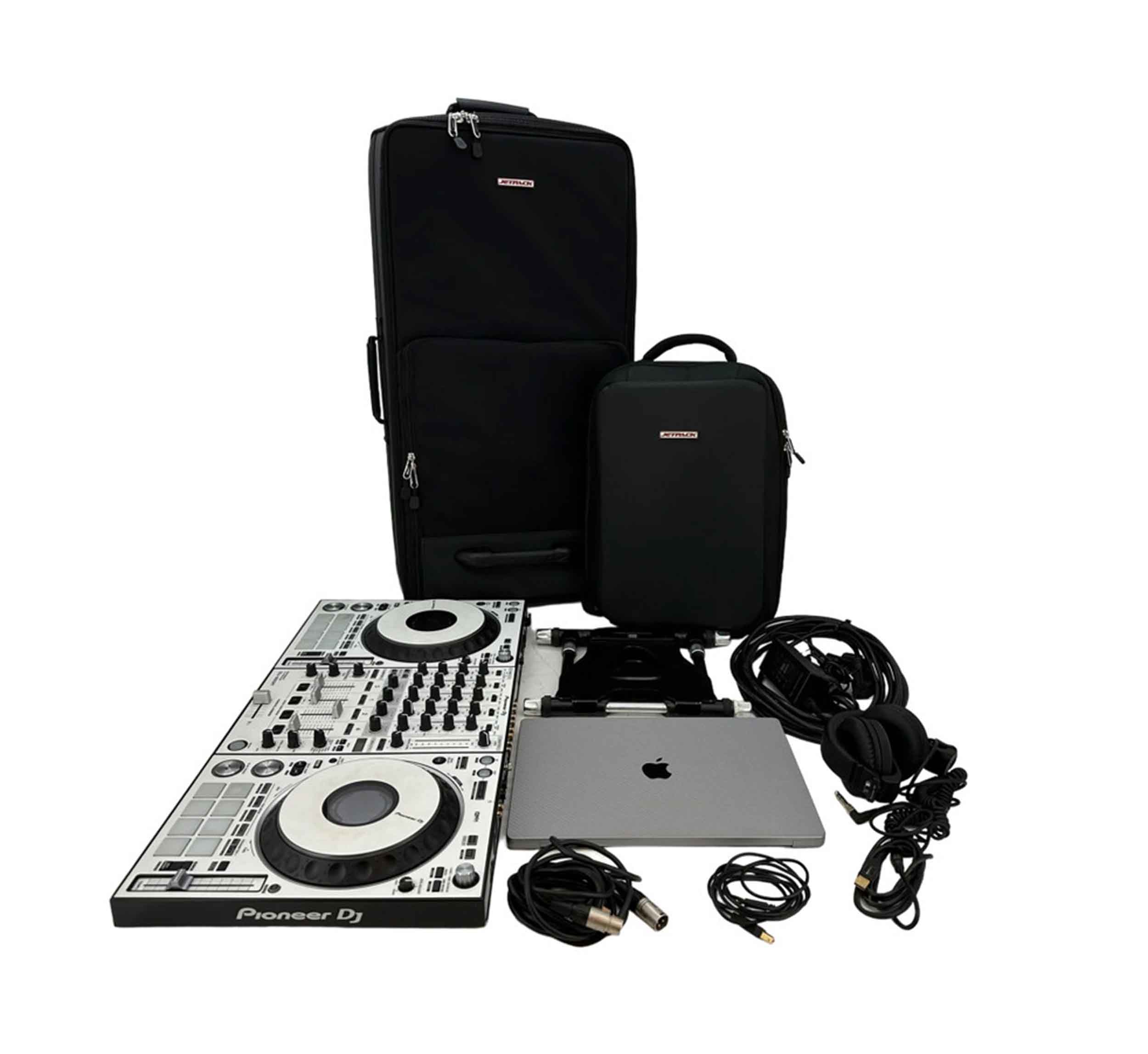 Jetpack Glide System Includes Glide Roller Bag and Snap Backpack - Hollywood DJ