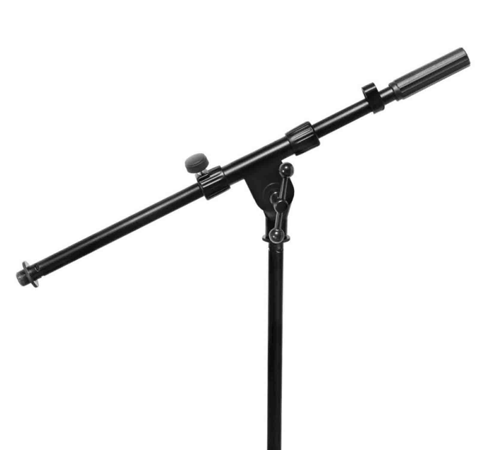 On Stage MS7411B Drum/Amp Tripod Mic Stand with Boom - Hollywood DJ