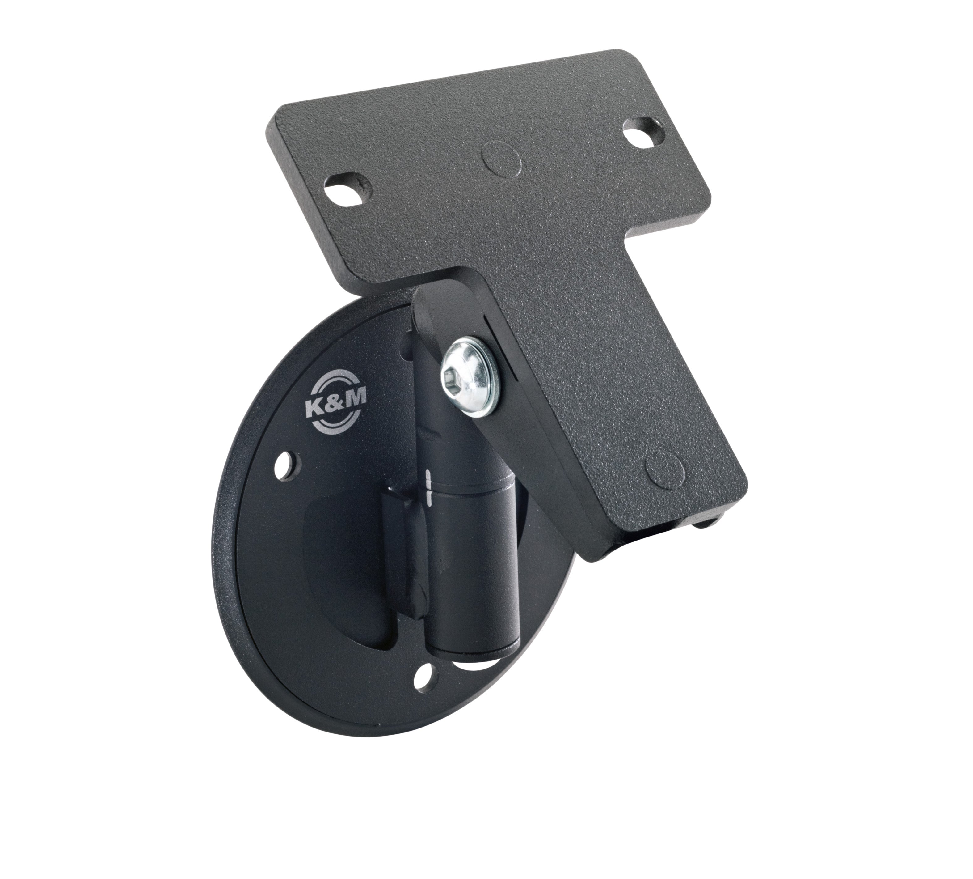 K&M 24161 Universal Speaker Wall Mount Bracket - Black - Hollywood DJ