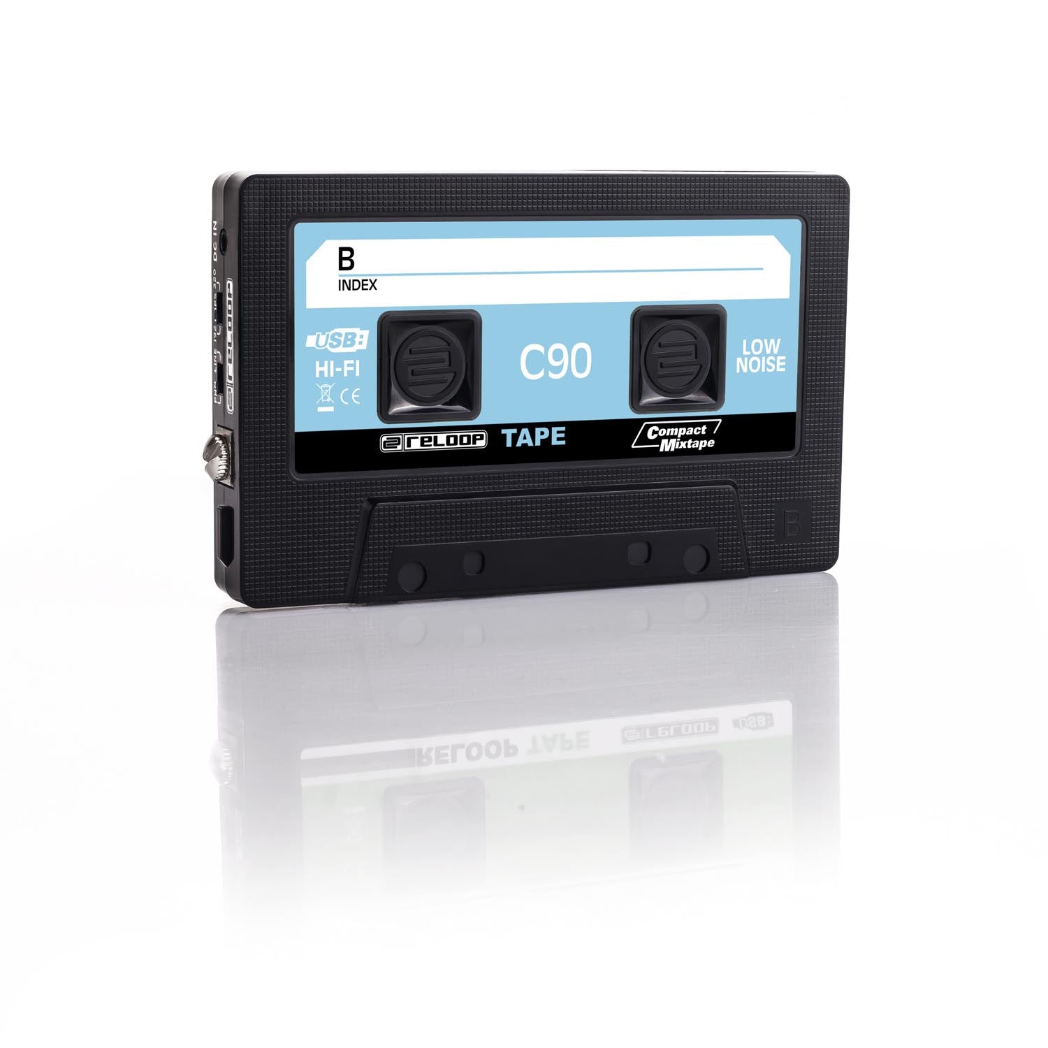 Reloop TAPE USB Mixtape Recorder With Retro Tape Look - Hollywood DJ