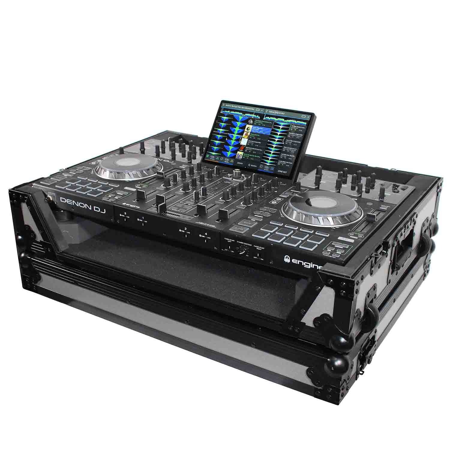 ProX XS-PRIME4 WGB DJ Flight Case for Denon Prime 4 Standalone DJ System with Wheels - Hollywood DJ