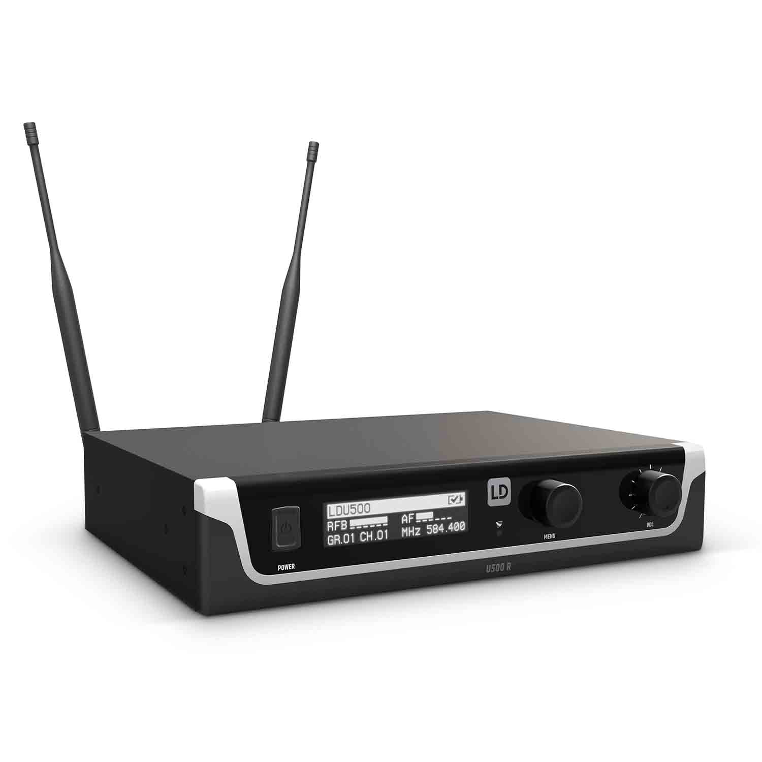 LD Systems U505 BPH Wireless Microphone System with Bodypack and Headset (584 – 608 MHz) - Hollywood DJ